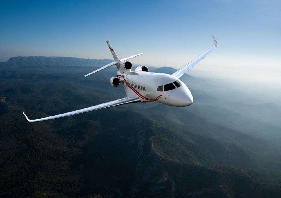 Dassault Falcon private jet