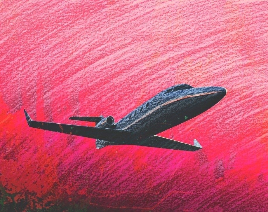 Bombardier Learjet Illustration