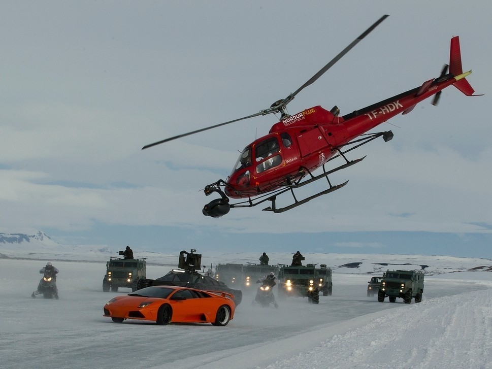 Fast and Furious 8 - Filming with Heli