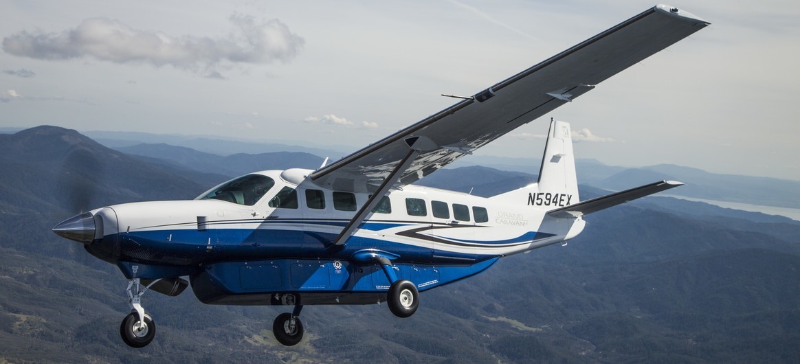 Cessna Grand Caravan EX in flight