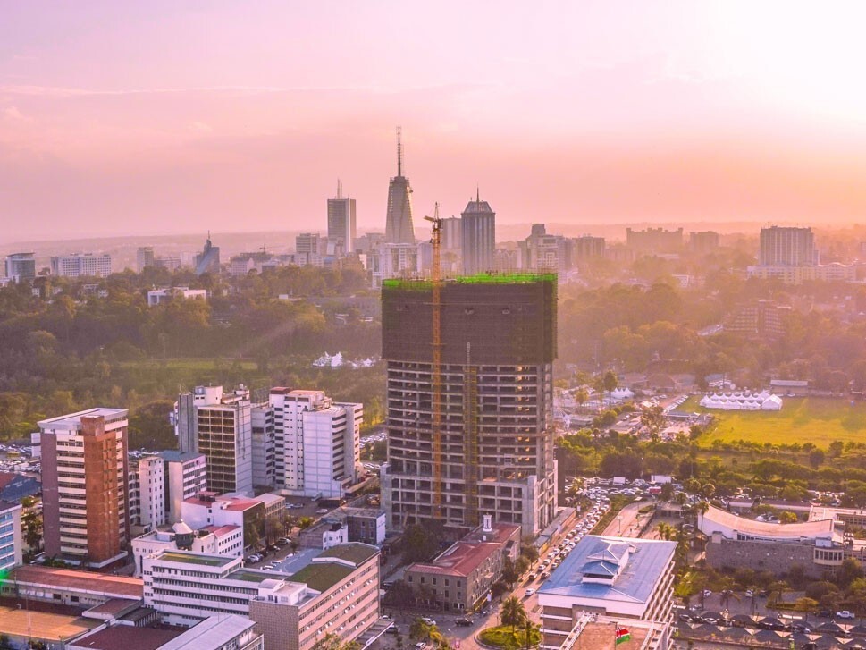 Nairobi at Sunset