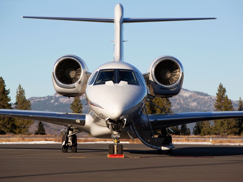Cessna Citation X+ nose view