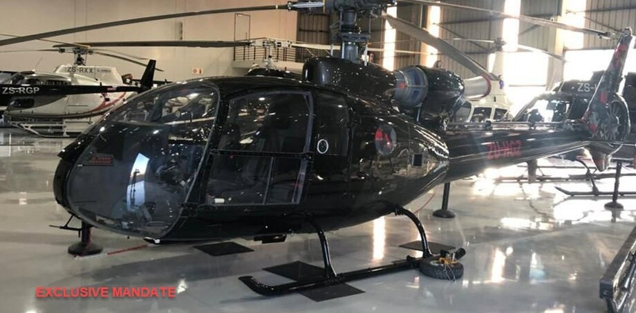 Aerospatiale Gazelle In Hangar
