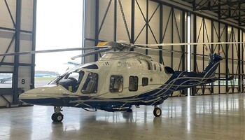 Agusta AW169 In Hangar