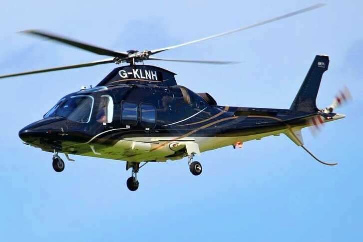 Leonardo AW109SP GrandNew In the sky