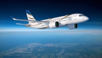 Airbus ACJ TwoTwenty In the sky
