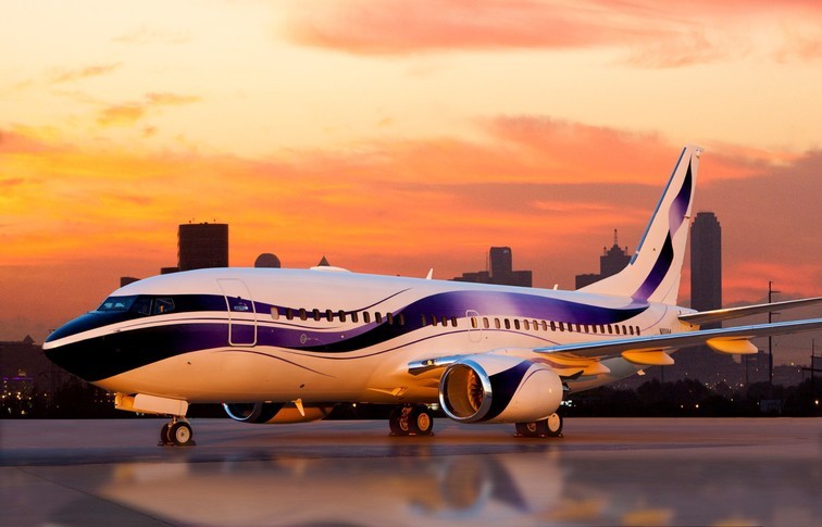 Boeing BBJ exterior