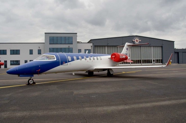 2007 bombardier learjet 45xr exterior