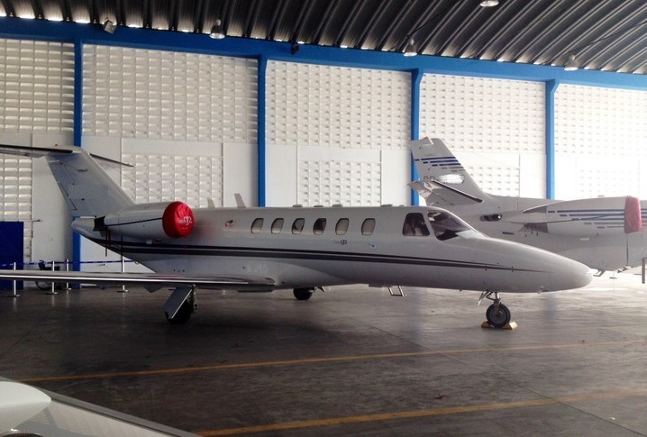 Cessna Citation CJ2 In Hangar