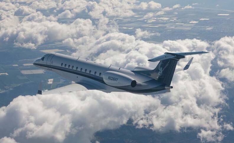 Embraer Legacy 600 In the sky