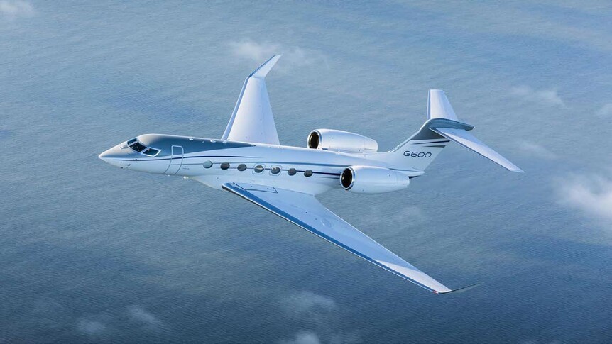 Gulfstream G600 In the sky