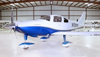Cessna 350 In Hangar