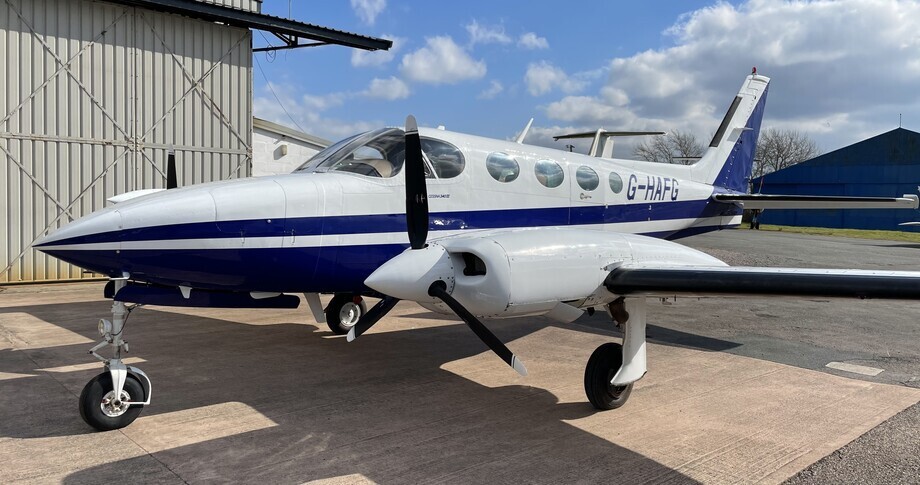 Cessna 340A Exterior